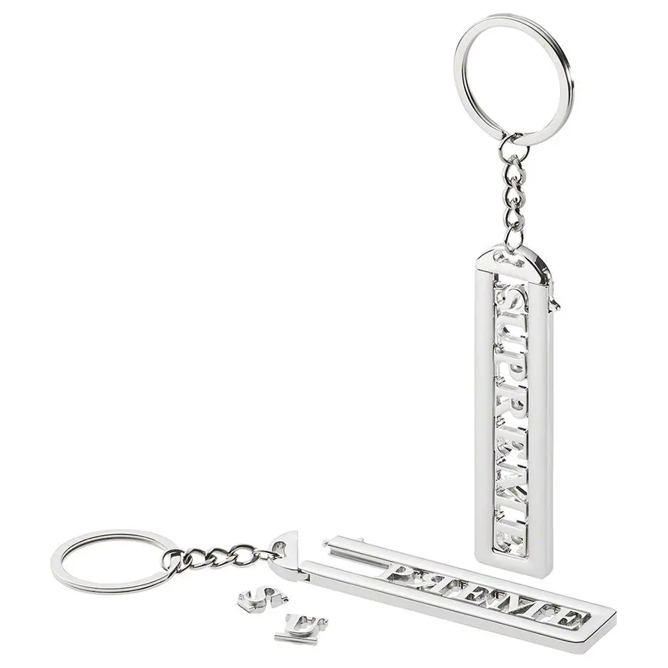 Supreme Slide Keychain Set Of 2