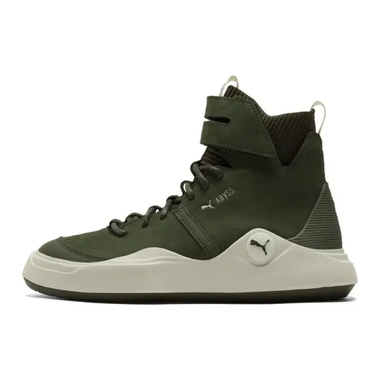 PUMA Abyss Skateboarding Shoes Unisex High-top Jasper