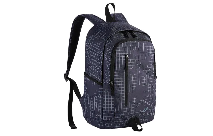 Nike Polyester Backpack Regular Unisex Blue