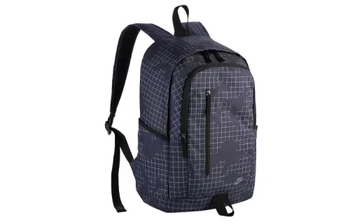 Nike Polyester Backpack Regular Unisex Blue
