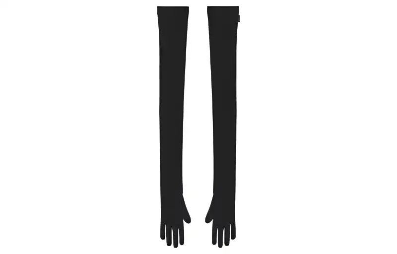 Balenciaga Gloves Women's Black