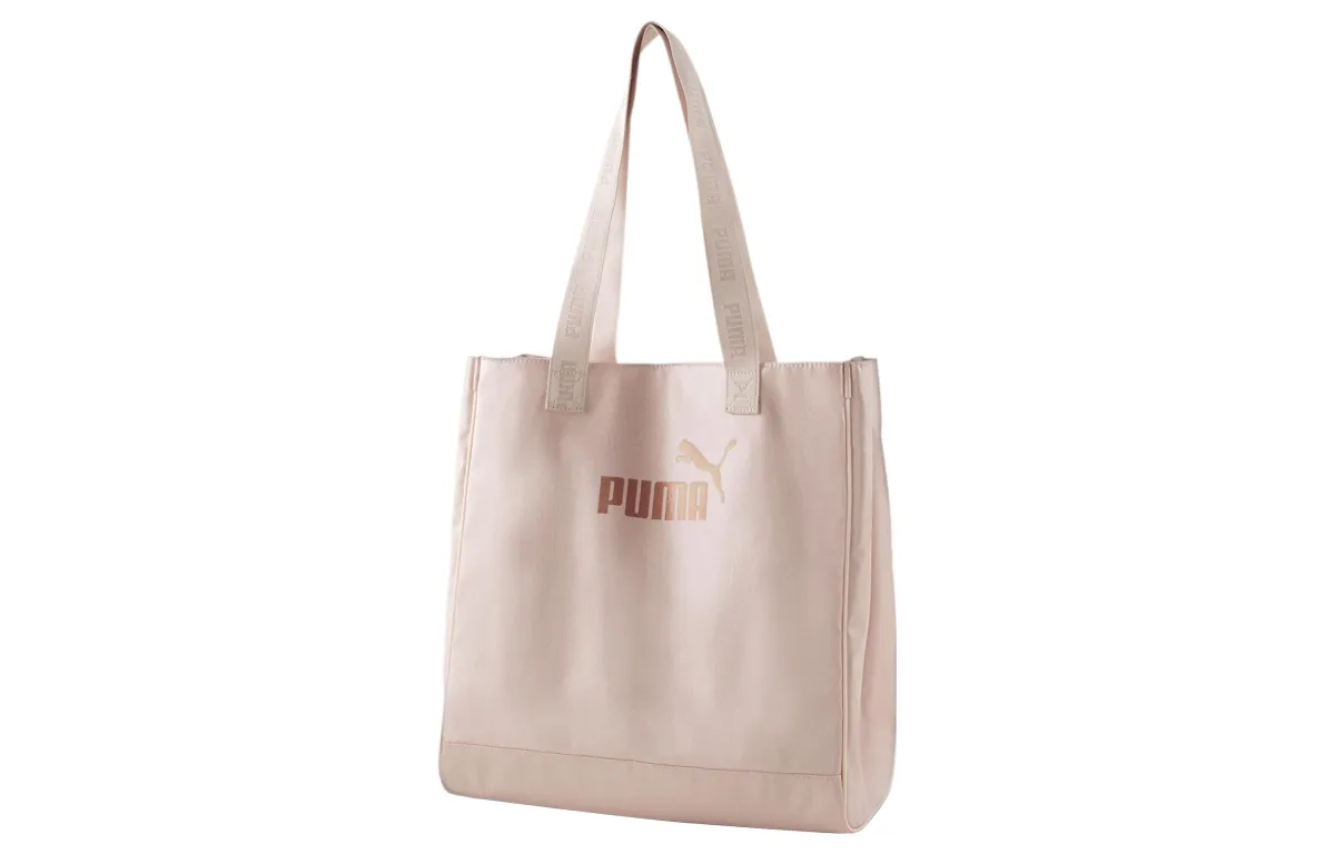 PUMA Polyester Tote Bag, Shopping Bag, Shoulder Bag, Handbag Regular Women's Pink