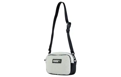 PUMA Fabric Crossbody Bag, Shoulder Bag Regular Women's Pure White