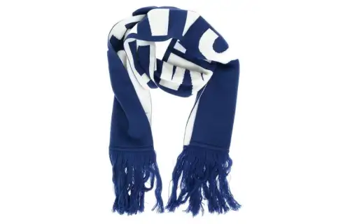 Vetements Knit Scarves Men's Blue/White