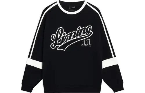 Li Ning Sports Fashion Collection Sweatshirt Unisex Black