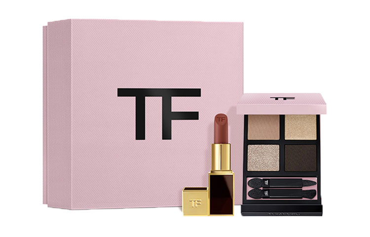 TOM FORD Tom Ford, lip balm, lipstick, face blush, makeup primer, set, gift box, improves skin tone, 2 pieces