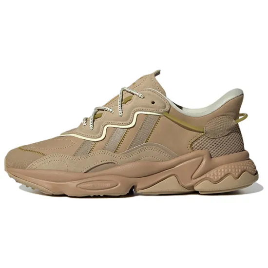 Adidas Originals Ozweego Lifestyle Shoes Women's Low-top Yellow/brown
