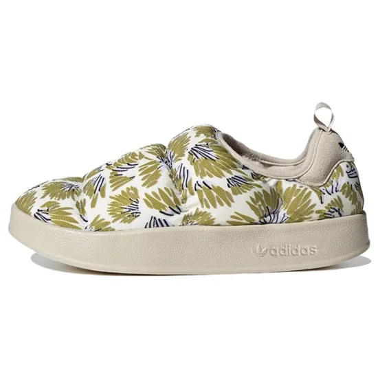 Adidas Originals Puffylette Lifestyle Shoes Unisex Low-top White/green