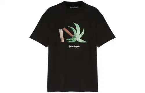 PALM ANGELS Broken Palm Classic T Shirt