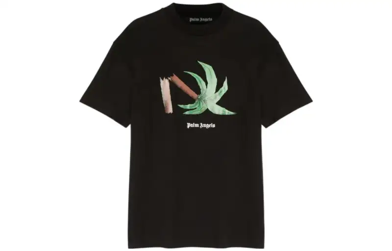 PALM ANGELS Broken Palm Classic T Shirt