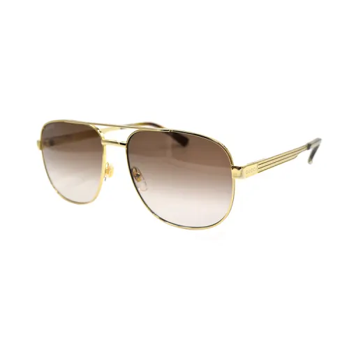 GUCCI Aviator Frame Sunglasses