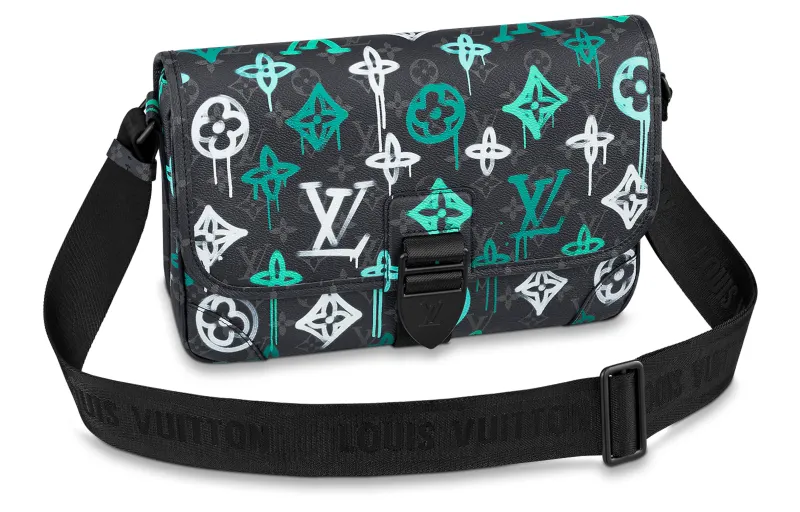 LOUIS VUITTON Archy Messenger Mm Lv Graffiti Multicolor