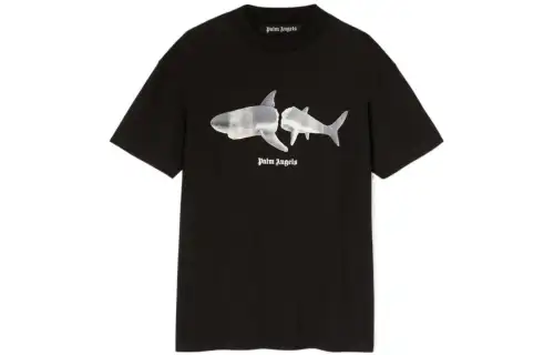 Palm Angels Shark organic-cotton T-shirt