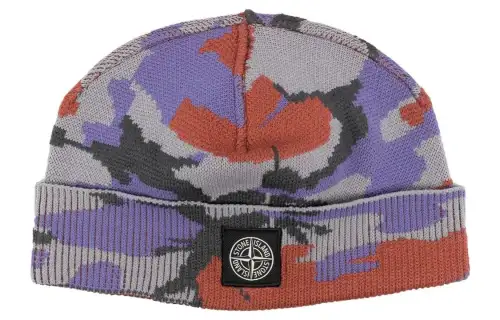 STONE ISLAND Beanies Men's Multicolor