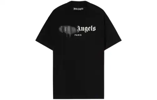 PALM ANGELS Paris Monogram-print T-shirt