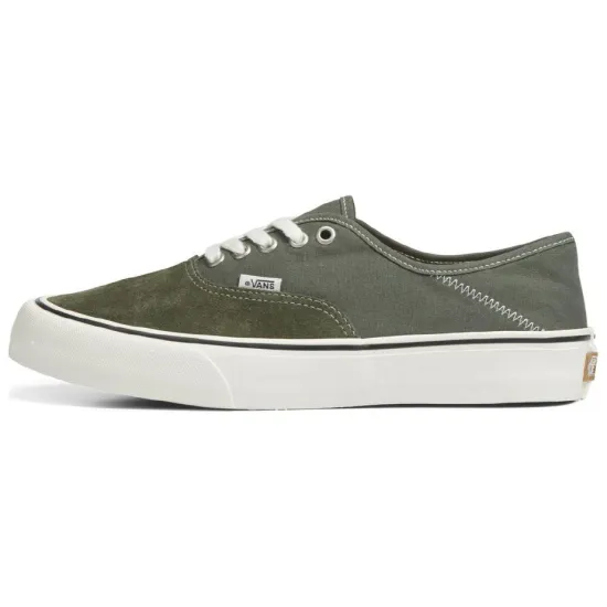 Vans Authentic Skateboarding Shoes Unisex Low-top Green