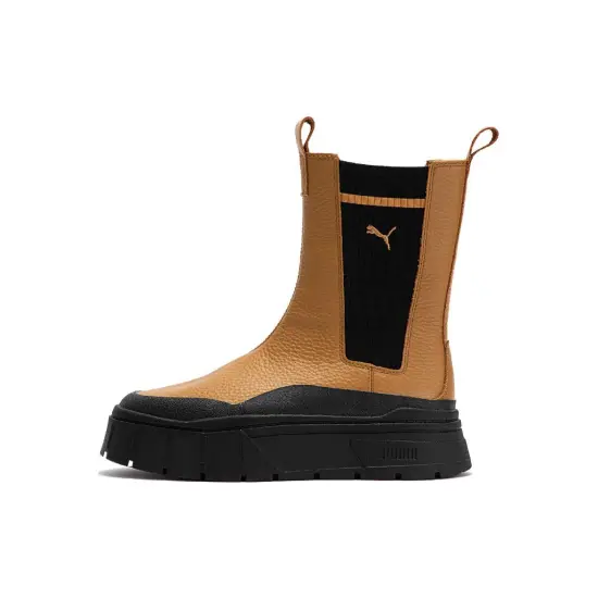 Puma Women's Mayze Stack Chelsea Boot 'Desert Tan'