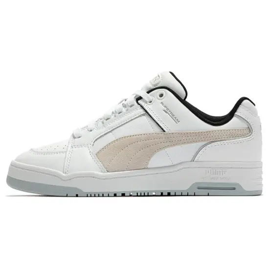Puma Slipstream Skateboarding Shoes Unisex Low-top White/gray