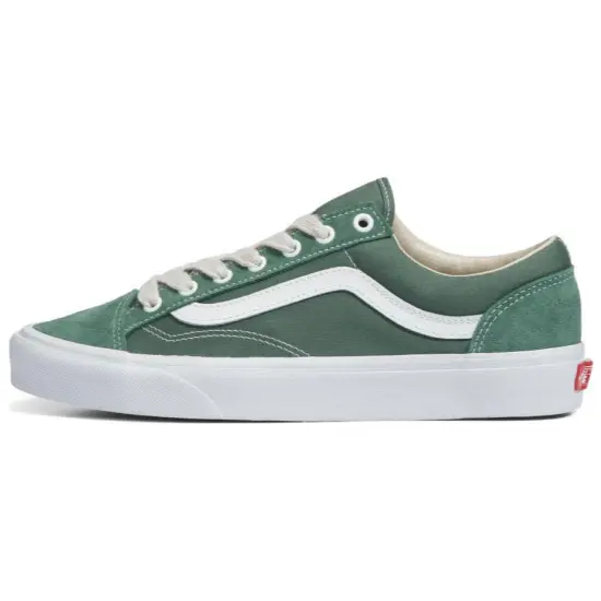 Vans Style 36 Skateboarding Shoes Unisex Low-top Green