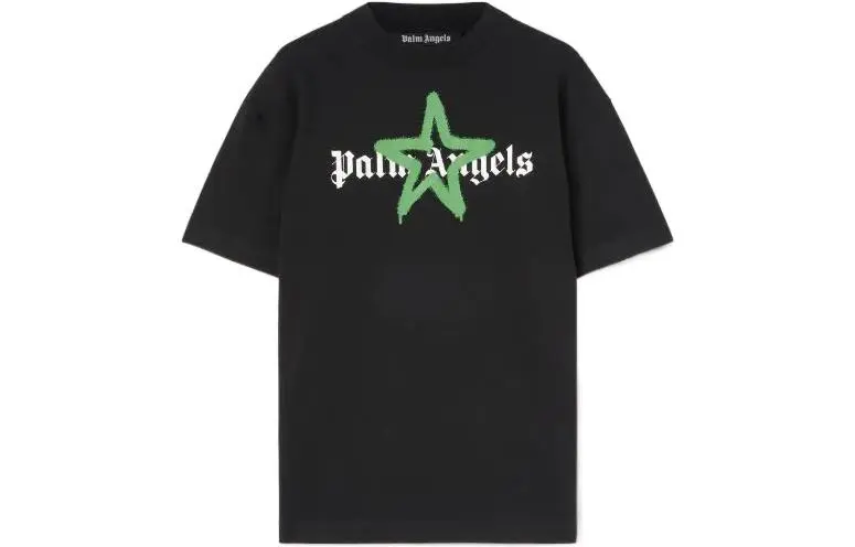 PALM ANGELS Star Sprayed T shirt