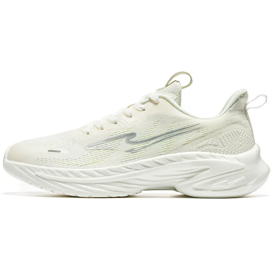 Erke Running Shoes Men Low-Top Microcrystalline White/Fresh Green