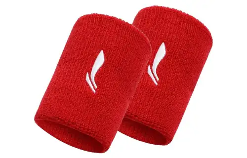 Li Ning Wristbands Unisex Red