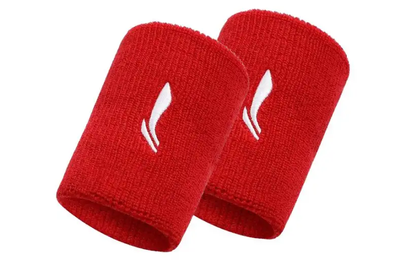 Li Ning Wristbands Unisex Red