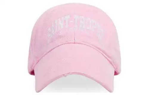 Balenciaga Cotton Baseball Caps Men's Pink