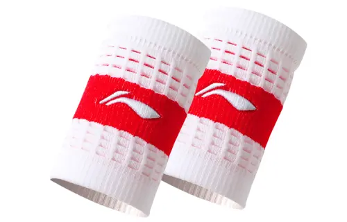 Li Ning Wristband Unisex White/Red