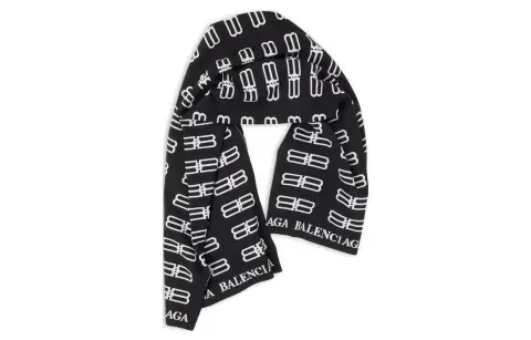 【Best of: PromotionsPrevious Season】logo-print scarf