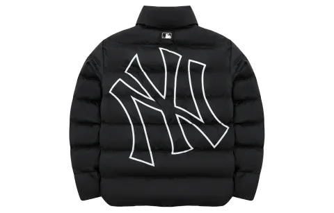 MLB Down Jacket Short Unisex Black