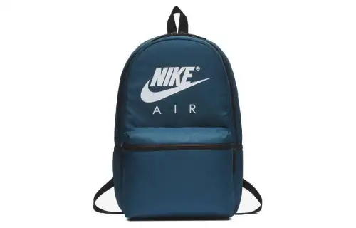 Nike Polyester Backpack Regular Unisex Blue