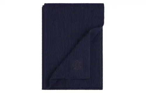 DIOR Knit Scarves Unisex Dark Blue