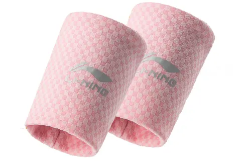 Li Ning Wristbands Women's Pink