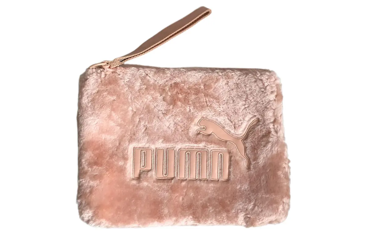 PUMA Polyester Wrist Bag Handbag Regular Women's Pink