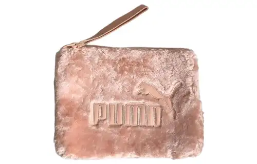 PUMA Polyester Wrist Bag Handbag Regular Women's Pink