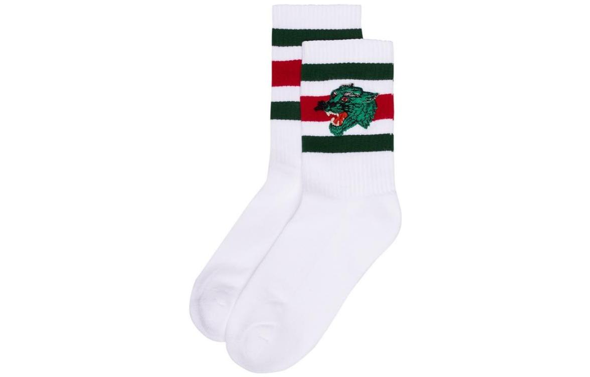 GUCCI Knee High Socks Men’s 1 Pack White