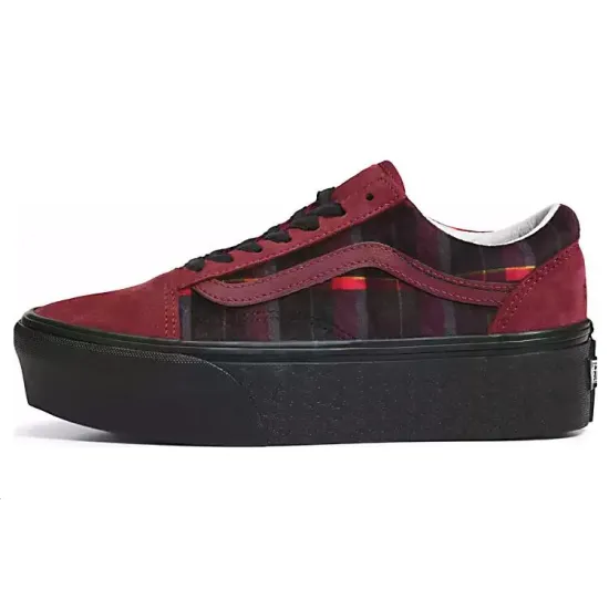 Vans Old Skool Stackform 'Velvet Plaid'