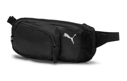 PUMA Multi Collaboration Polyester Crossbody Bag, Fanny Pack Regular Men's Black