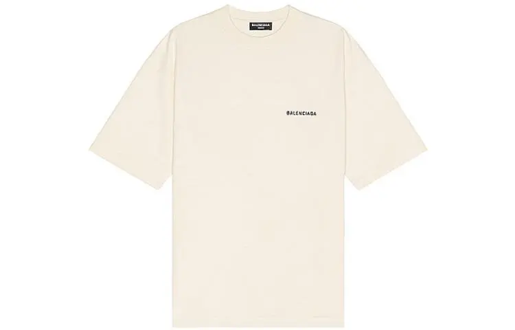Balenciaga SS23 T Shirt Loose Fit Men's Beige