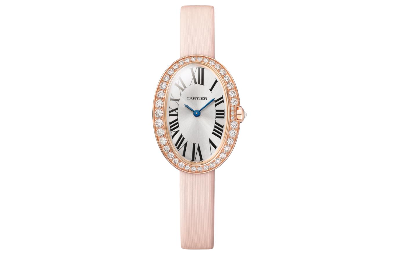 CARTIER Bathtub Collection Quartz Movement 30m Waterproof Women's Watch 31.6*23.32mm White Dial