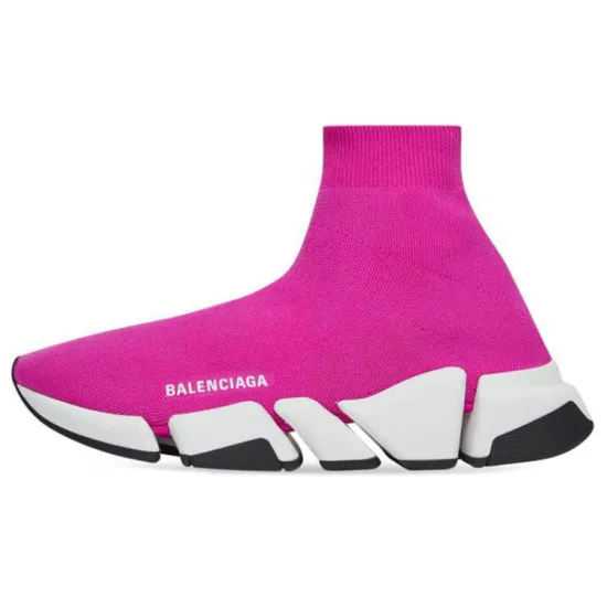 Balenciaga Speed Sock Trainer Pink Women's