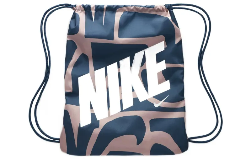 Nike Fabric Gym Bag Backpack Regular Unisex Violet Blue