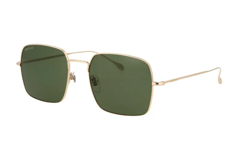 square-frame tinted sunglasses