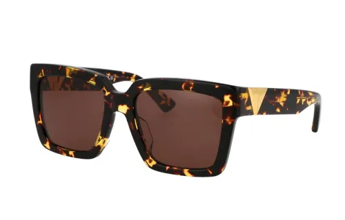 Bottega Veneta Eyewear Rectangle Frame Sunglasses
