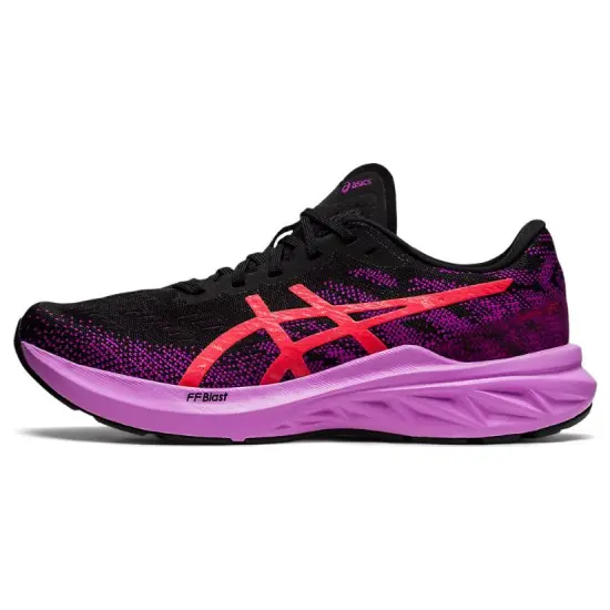 Asics Women's DynaBlast 3 'Black Purple Red Alert'