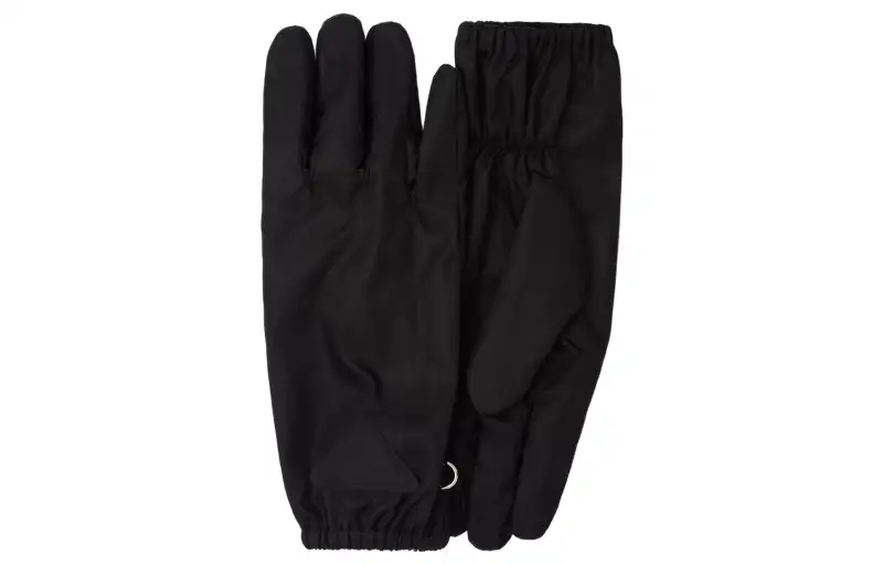 PRADA Triangle Patch Slip On Gloves