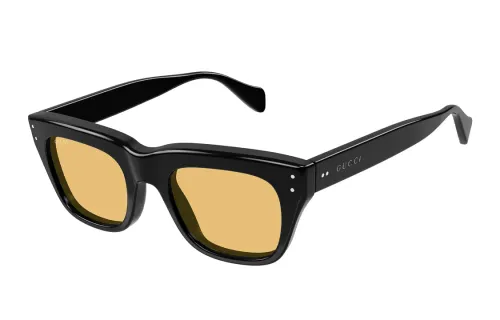 GUCCI Sunglasses Men's Black/Yellow