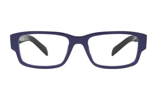【Previous Season】enamel-logo square-frame glasses