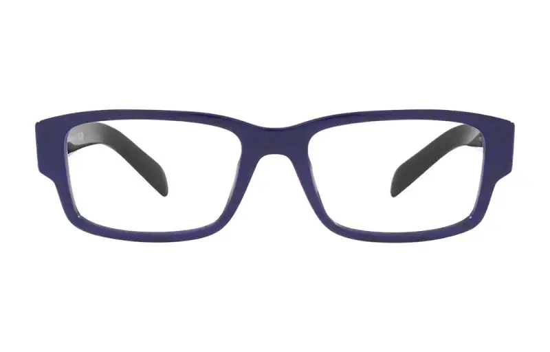 【Previous Season】enamel-logo square-frame glasses